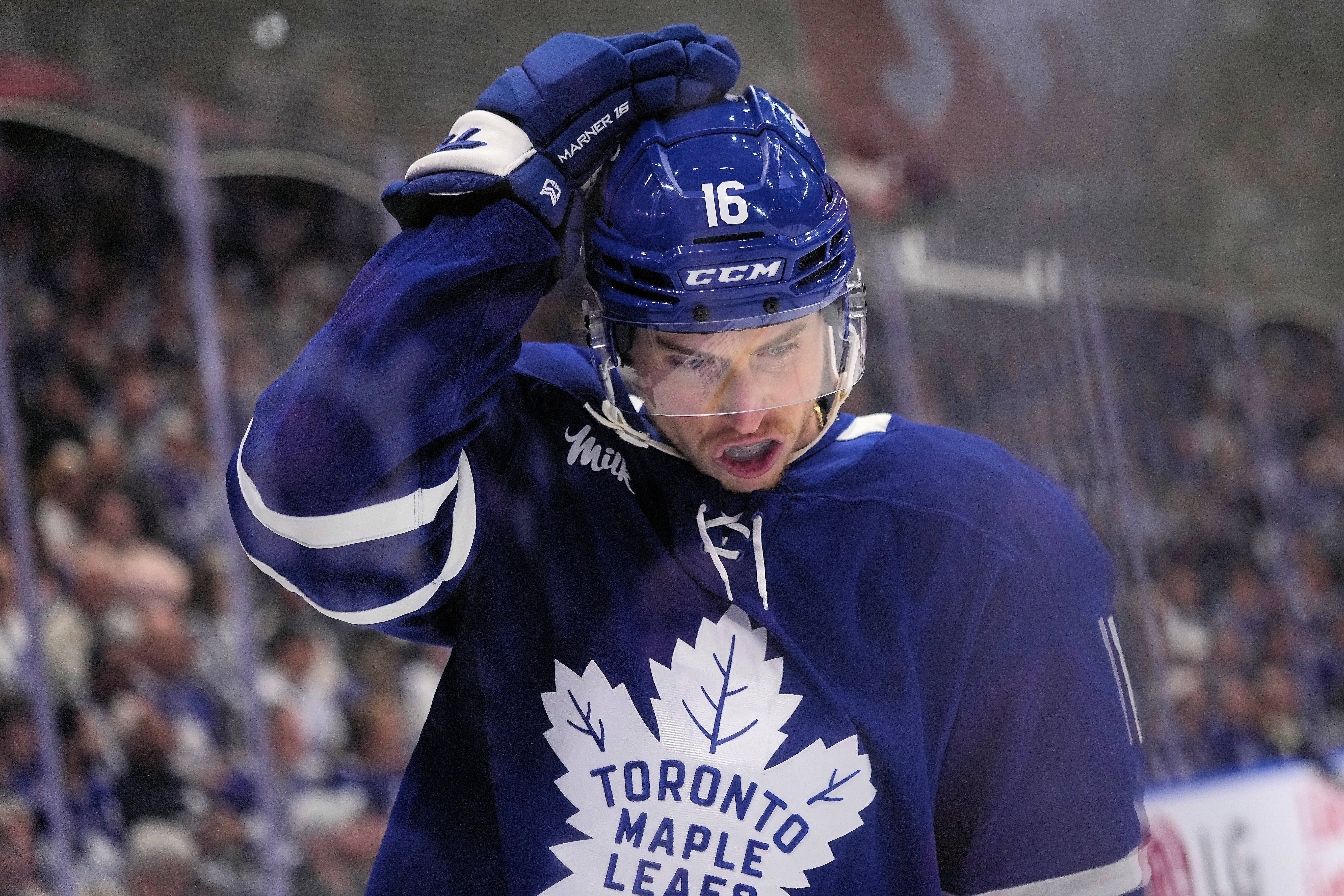 Mitch Marner might not stay with Toronto (Imagn)